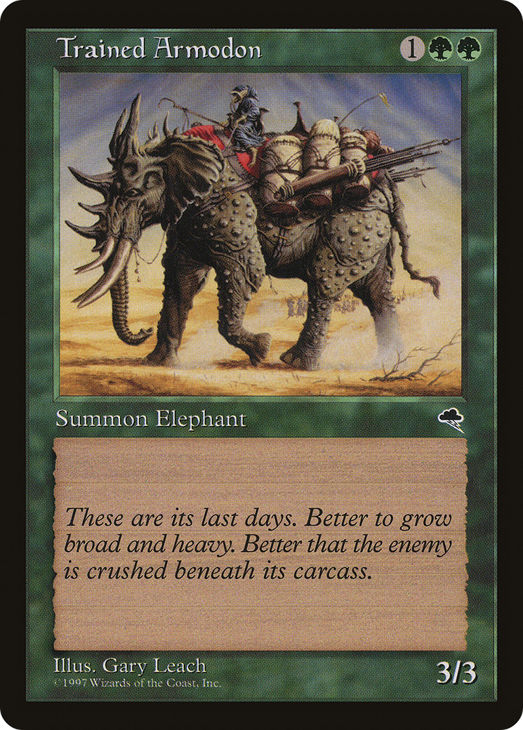 Trained Armodon (260) (TMP)