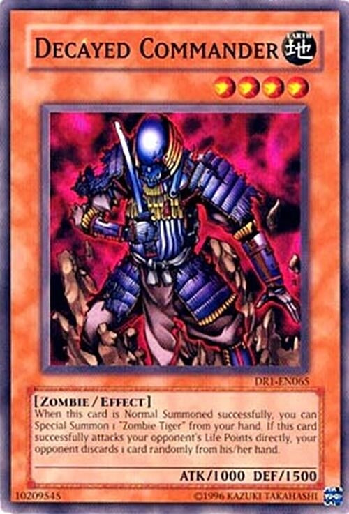Image for Decayed Commander (DR1-EN065) (Dark Revelation Volume 1) (DR1) - YuGiOh