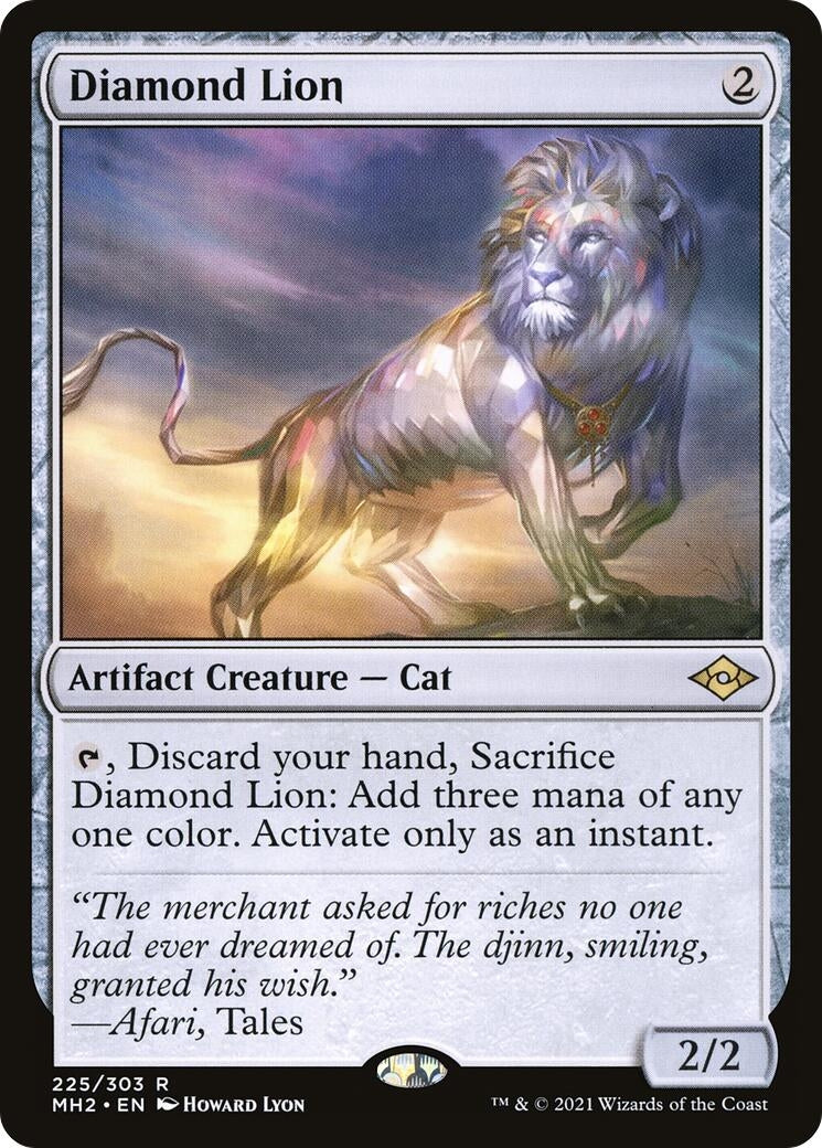 Diamond Lion (225) (Modern Horizons 2)