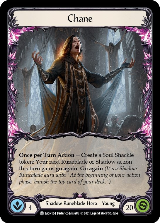 Chane // Chane, Bound by Shadow (MON154 // MON153) (Monarch)