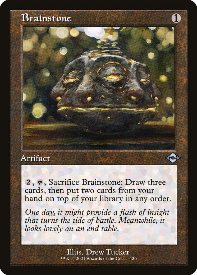 Image for Brainstone (Retro Frame) (426) (Modern Horizons 2) - Magic: The Gathering