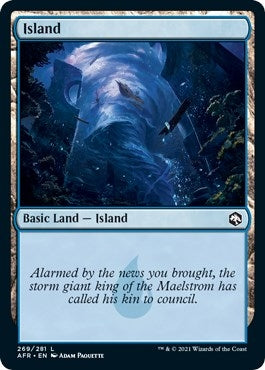 Image for Island (269) (269) (Adventures in the Forgotten Realms) - Magic: The Gathering