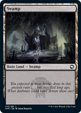 Image for Swamp (273) (273) (Adventures in the Forgotten Realms) - Magic: The Gathering