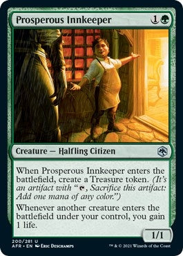 Image for Prosperous Innkeeper (200) (Adventures in the Forgotten Realms) - Magic: The Gathering