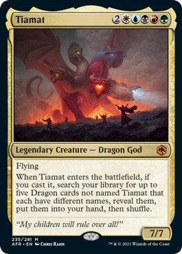 Image for Tiamat (235) (Adventures in the Forgotten Realms) - Magic: The Gathering