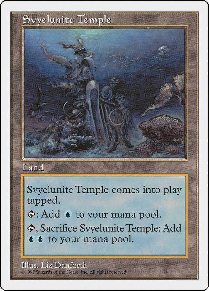 Image for Svyelunite Temple (Fifth Edition) - Magic: The Gathering