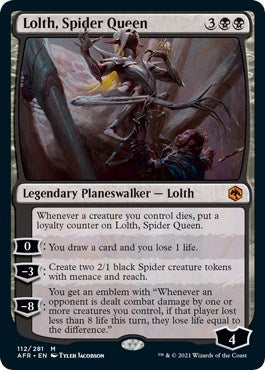 Lolth, Spider Queen (112) (Adventures in the Forgotten Realms)