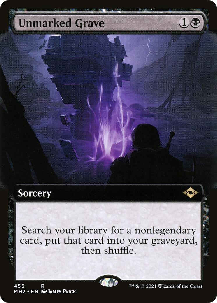 Unmarked Grave (Extended Art) (453) (Modern Horizons 2)