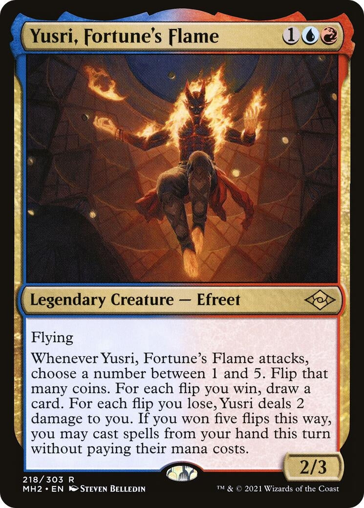 Image for Yusri, Fortune's Flame (218) (Modern Horizons 2) - Magic: The Gathering