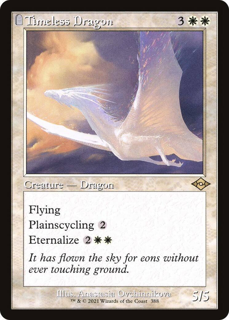 Timeless Dragon (Retro Frame) (388) (Modern Horizons 2)
