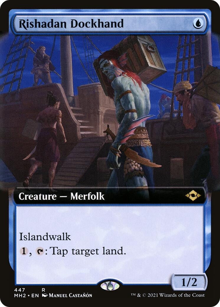 Rishadan Dockhand (Extended Art) (447) (Modern Horizons 2)