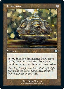 Brainstone (Retro Frame) (Foil Etched) (426) (Modern Horizons 2)