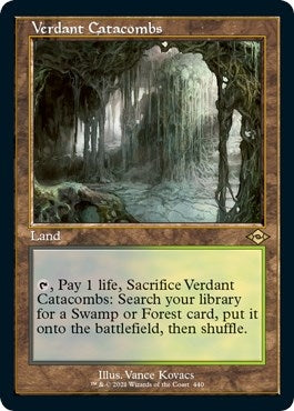 Verdant Catacombs (Retro Frame) (Foil Etched) (440) (Modern Horizons 2)