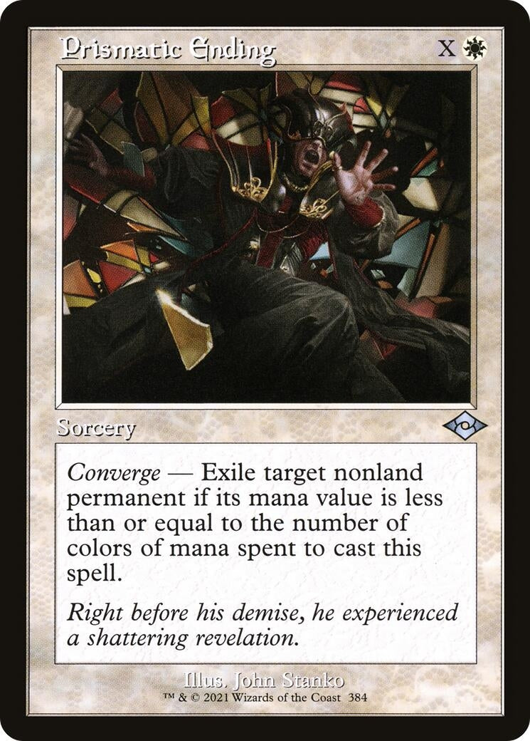 Image for Prismatic Ending (Retro Frame) (384) (Modern Horizons 2) - Magic: The Gathering
