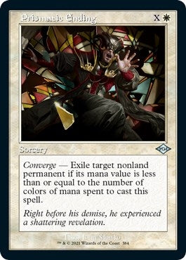 Image for Prismatic Ending (Retro Frame) (Foil Etched) (384) (Modern Horizons 2) - Magic: The Gathering