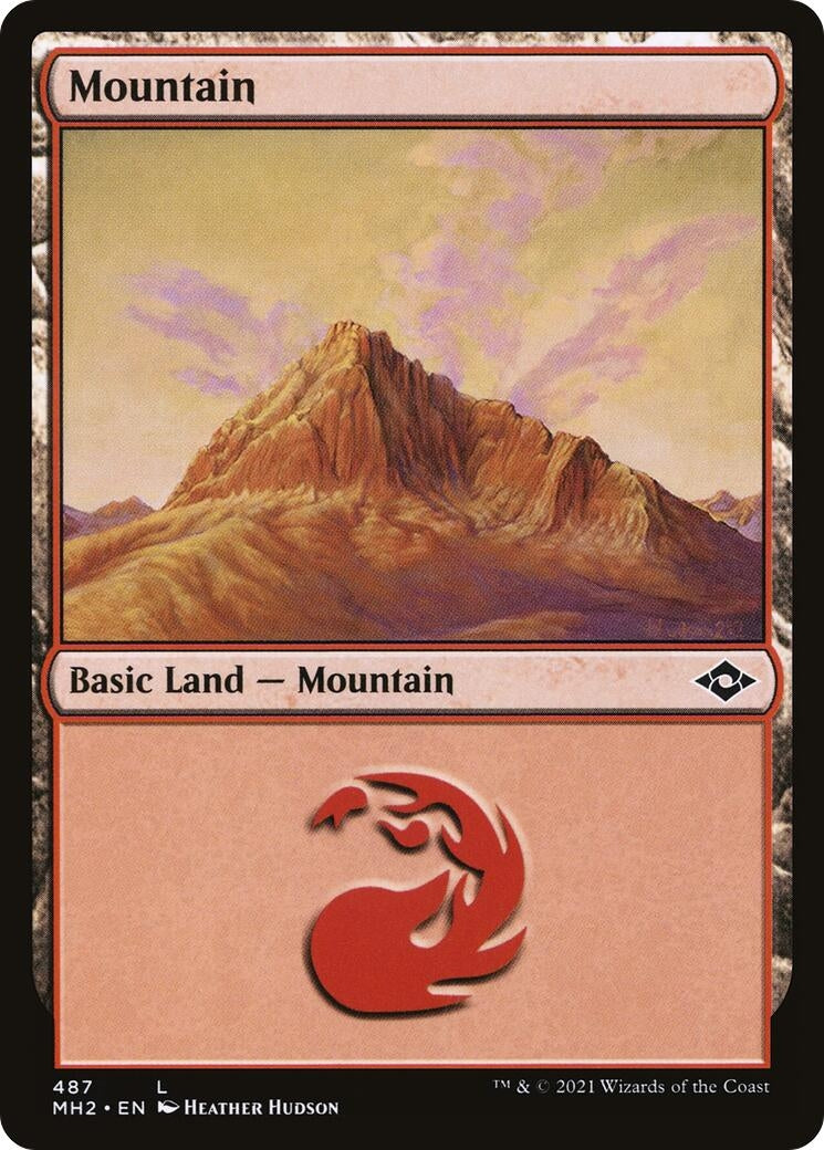 Image for Mountain (487) (487) (Modern Horizons 2) - Magic: The Gathering