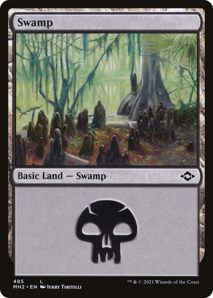 Image for Swamp (485) (485) (Modern Horizons 2) - Magic: The Gathering