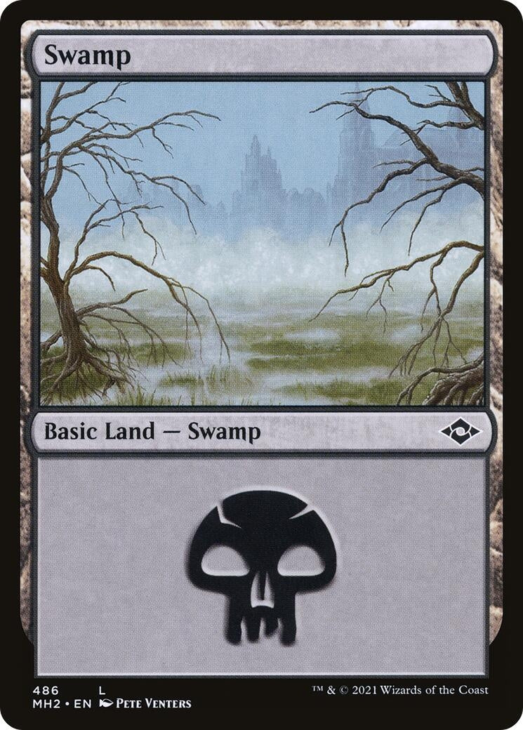 Image for Swamp (486) (486) (Modern Horizons 2) - Magic: The Gathering