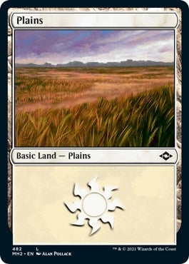 Image for Plains (482) (Foil Etched) (482) (Modern Horizons 2) - Magic: The Gathering