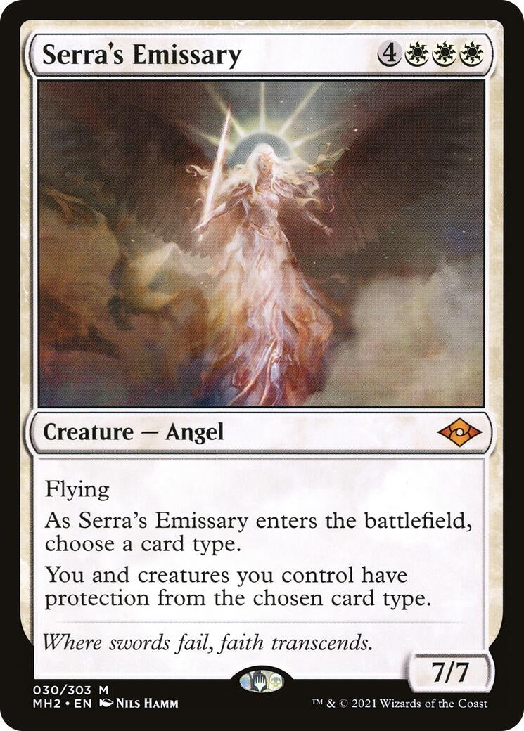 Image for Serra's Emissary (30) (Modern Horizons 2) - Magic: The Gathering