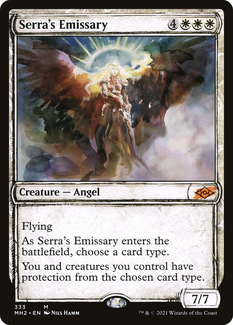 Serra's Emissary (Showcase) (333) (Modern Horizons 2)