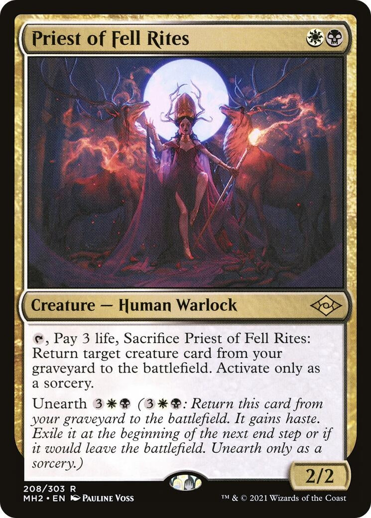 Priest of Fell Rites (208) (Modern Horizons 2)