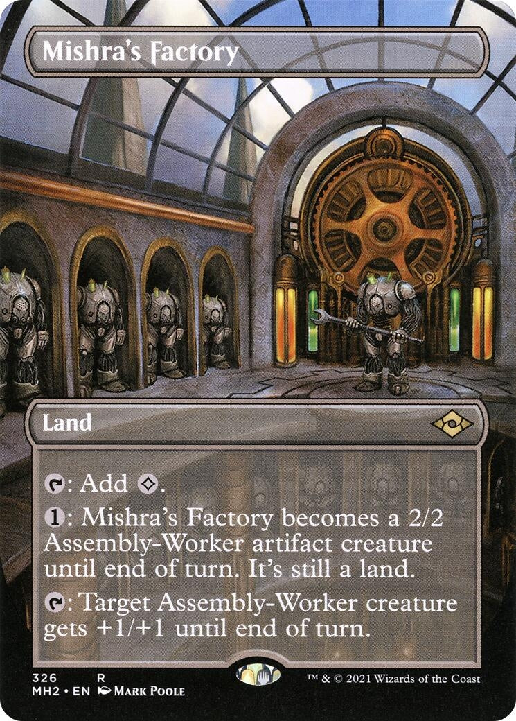 Mishra's Factory (Borderless) (326) (Modern Horizons 2)