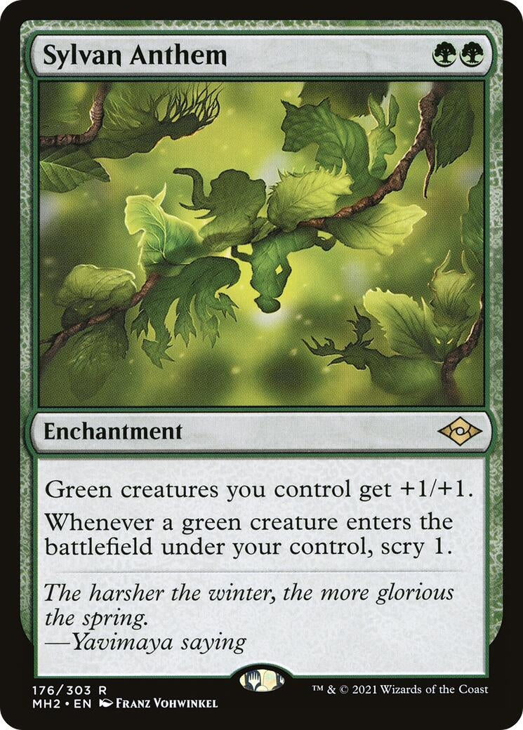 Sylvan Anthem (176) (Modern Horizons 2)