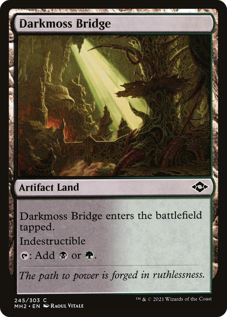 Image for Darkmoss Bridge (245) (Modern Horizons 2) - Magic: The Gathering