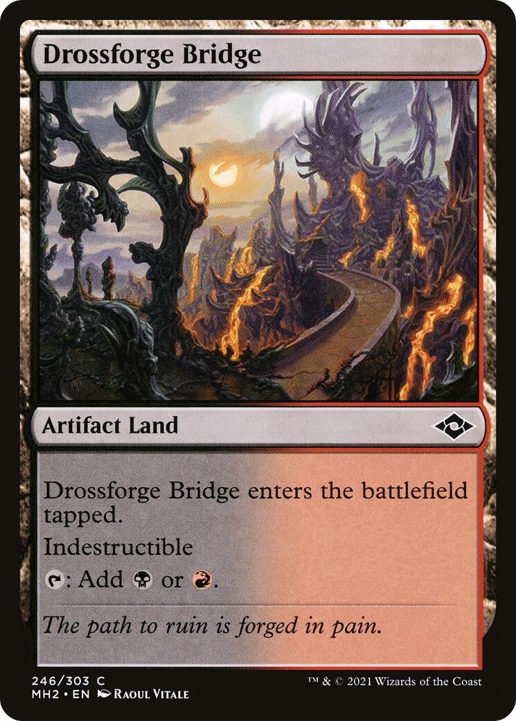Image for Drossforge Bridge (246) (Modern Horizons 2) - Magic: The Gathering