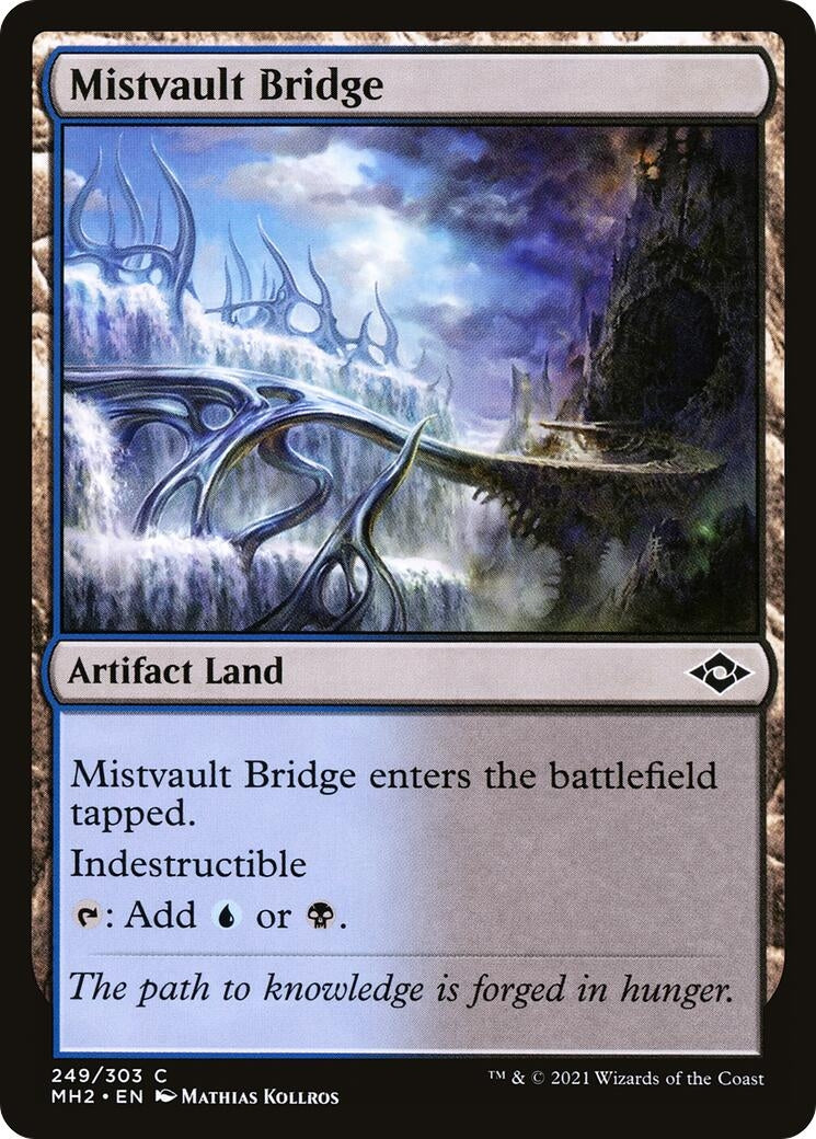 Image for Mistvault Bridge (249) (Modern Horizons 2) - Magic: The Gathering