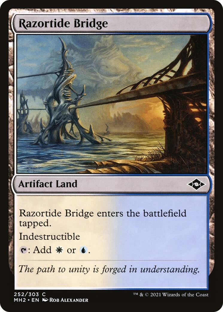 Razortide Bridge (252) (Modern Horizons 2)