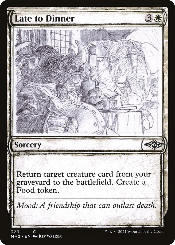 Late to Dinner (Showcase) (329) (Modern Horizons 2)