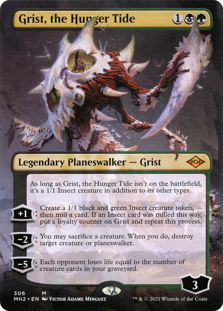 Image for Grist, the Hunger Tide (Borderless) (306) (Modern Horizons 2) - Magic: The Gathering