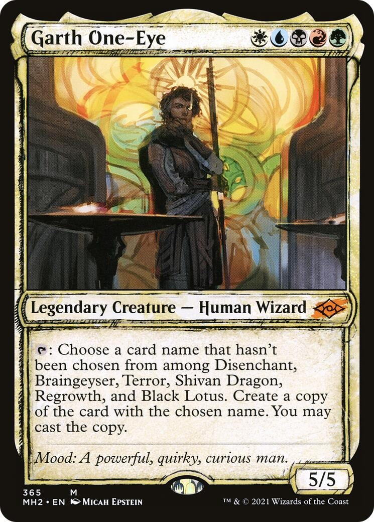 Garth One-Eye (Showcase) (365) (Modern Horizons 2)