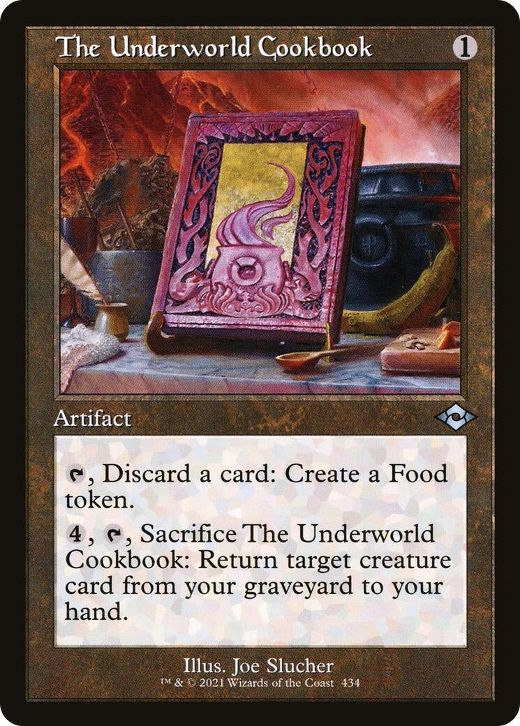 Image for The Underworld Cookbook (Retro Frame) (434) (Modern Horizons 2) - Magic: The Gathering
