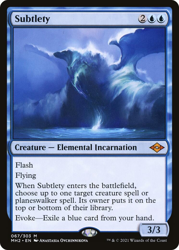 Image for Subtlety (67) (Modern Horizons 2) - Magic: The Gathering