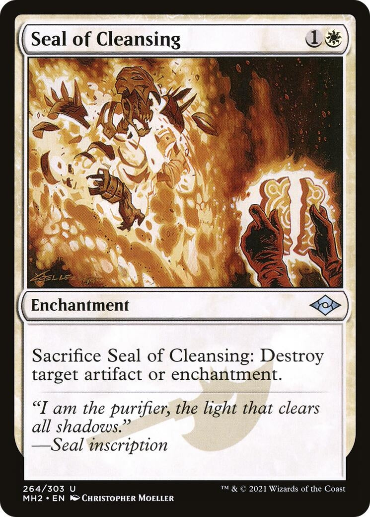 Image for Seal of Cleansing (264) (Modern Horizons 2) - Magic: The Gathering