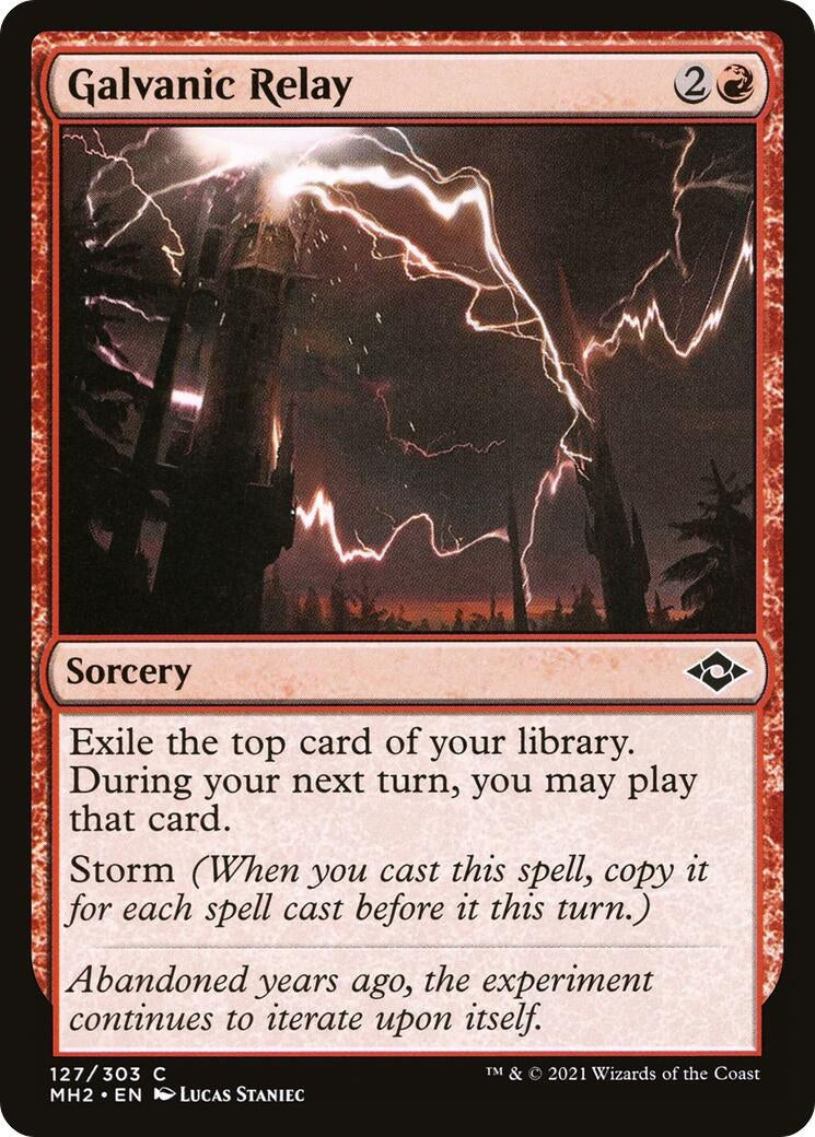 Image for Galvanic Relay (127) (Modern Horizons 2) - Magic: The Gathering