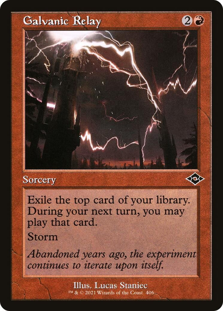 Galvanic Relay (Retro Frame) (406) (Modern Horizons 2)