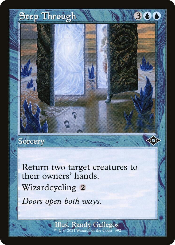 Image for Step Through (Retro Frame) (392) (Modern Horizons 2) - Magic: The Gathering