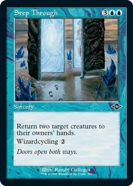 Image for Step Through (Retro Frame) (Foil Etched) (392) (Modern Horizons 2) - Magic: The Gathering