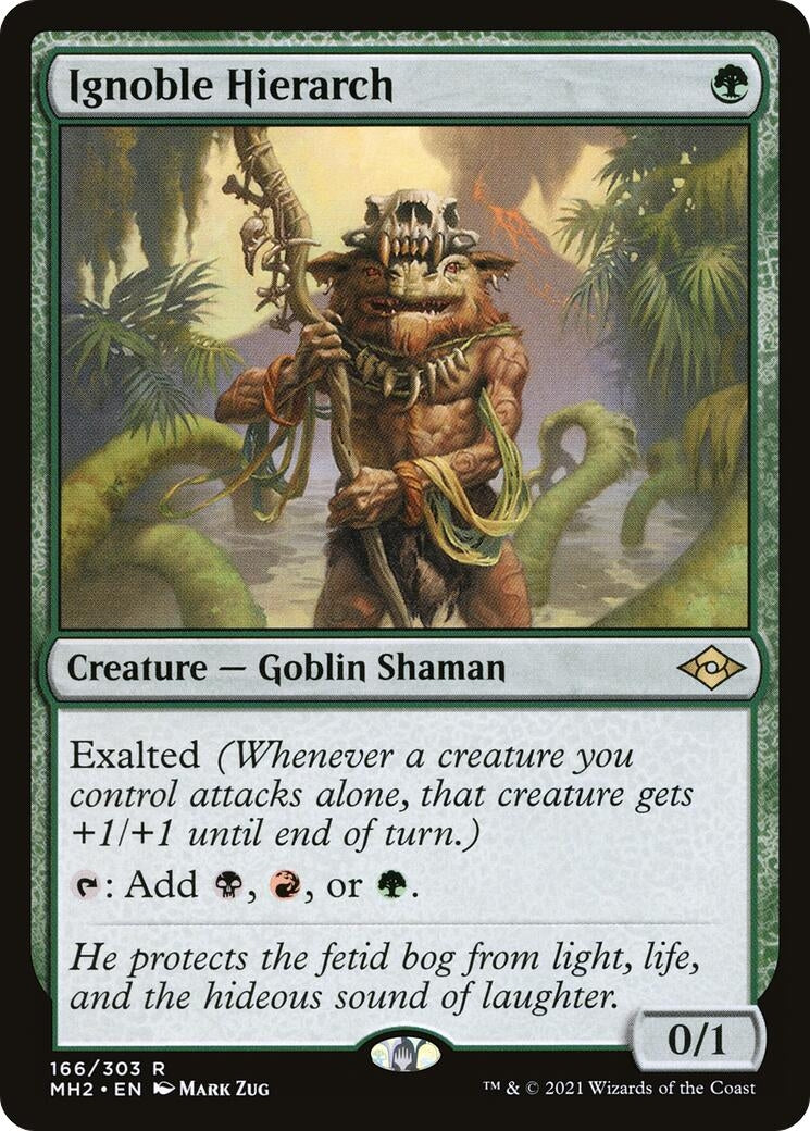 Image for Ignoble Hierarch (166) (Modern Horizons 2) - Magic: The Gathering