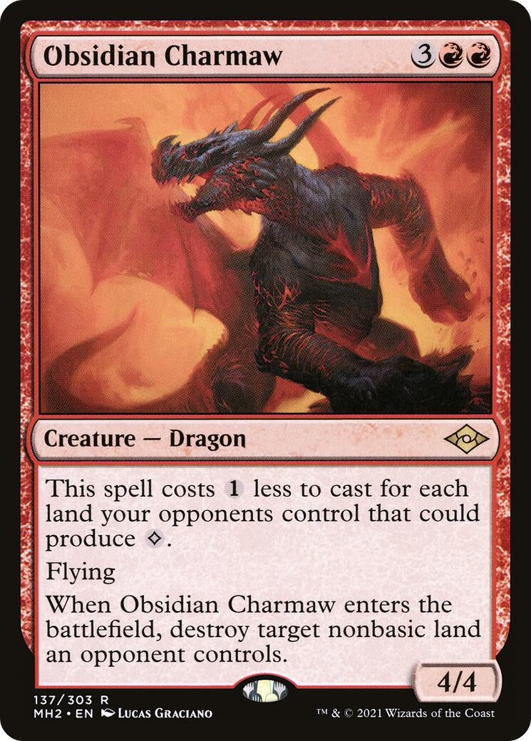 Obsidian Charmaw (137) (Modern Horizons 2)