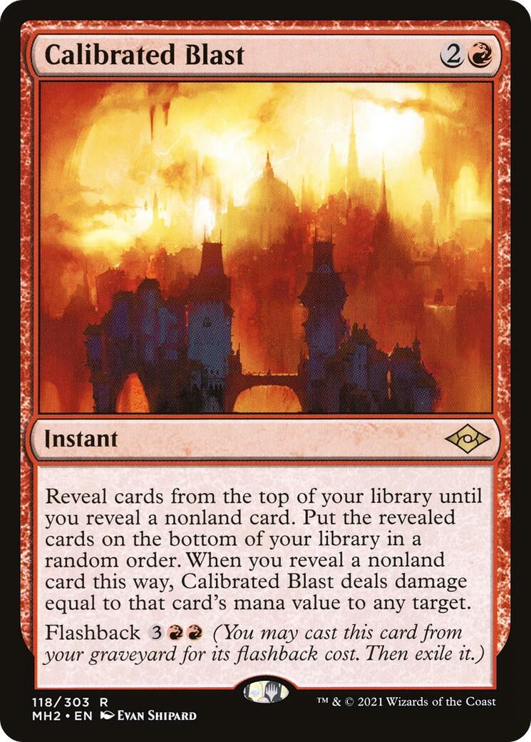 Calibrated Blast (118) (Modern Horizons 2)