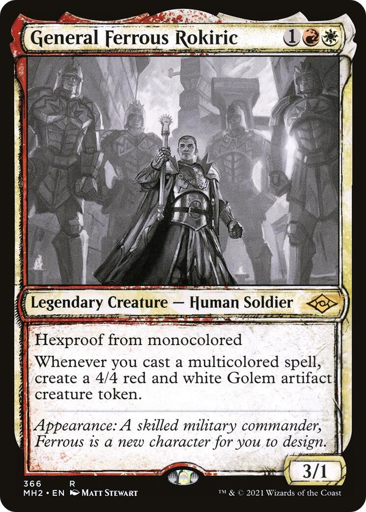 General Ferrous Rokiric (Showcase) (366) (Modern Horizons 2)