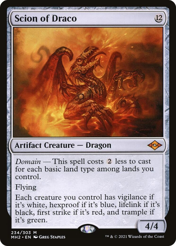 Image for Scion of Draco (234) (Modern Horizons 2) - Magic: The Gathering