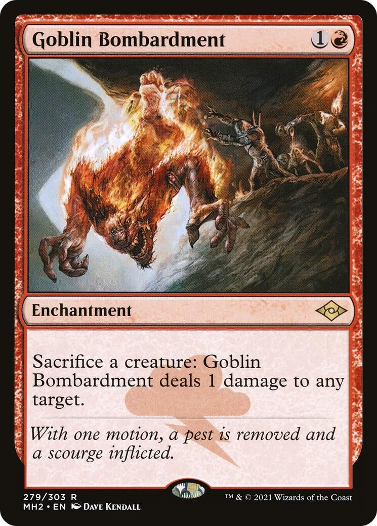 Goblin Bombardment (279) (Modern Horizons 2)