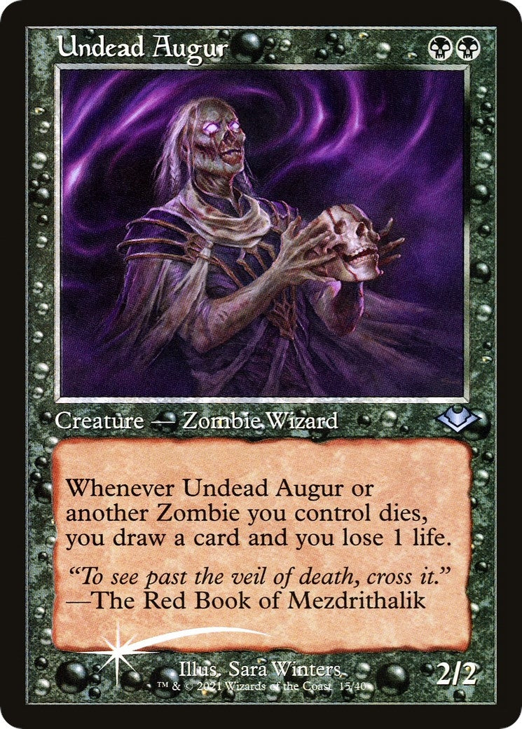 Image for Undead Augur (Retro Frame) (15) (Modern Horizons) - Magic: The Gathering