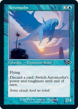 Aeromoeba (Retro Frame) (Foil Etched) (389) (Modern Horizons 2)
